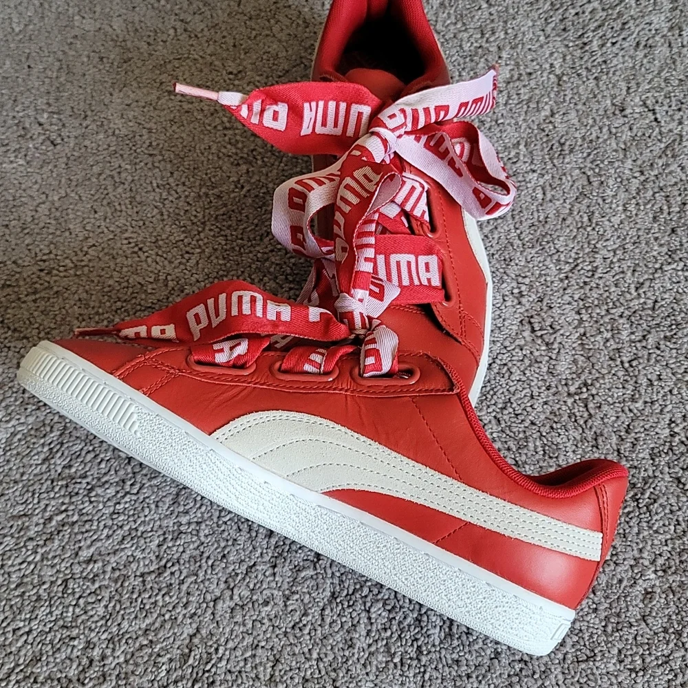 PUMA Basket wide lace sneakers - Picture 9 of 11